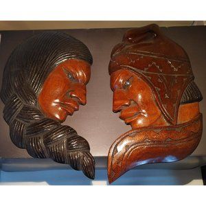 Bolivian Aymara Male & Female Plaques